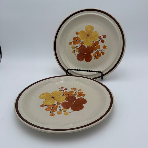 Vintage Dinner Plate Tropicana by Stonecrest Andre Ponche Collection - Picture 1 of 8